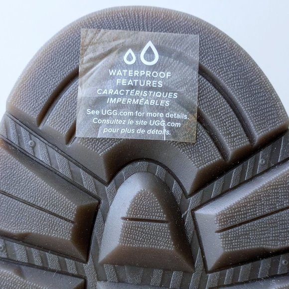 UGG Men's Biltmore Waterproof Suede Boot in Cool & Popular UGG Chestnut Color - Picture 16 of 16